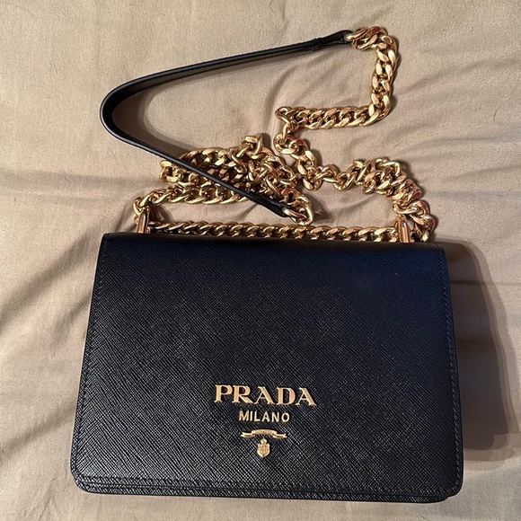 Prada Handbags - Prada Pattina chain mini bag